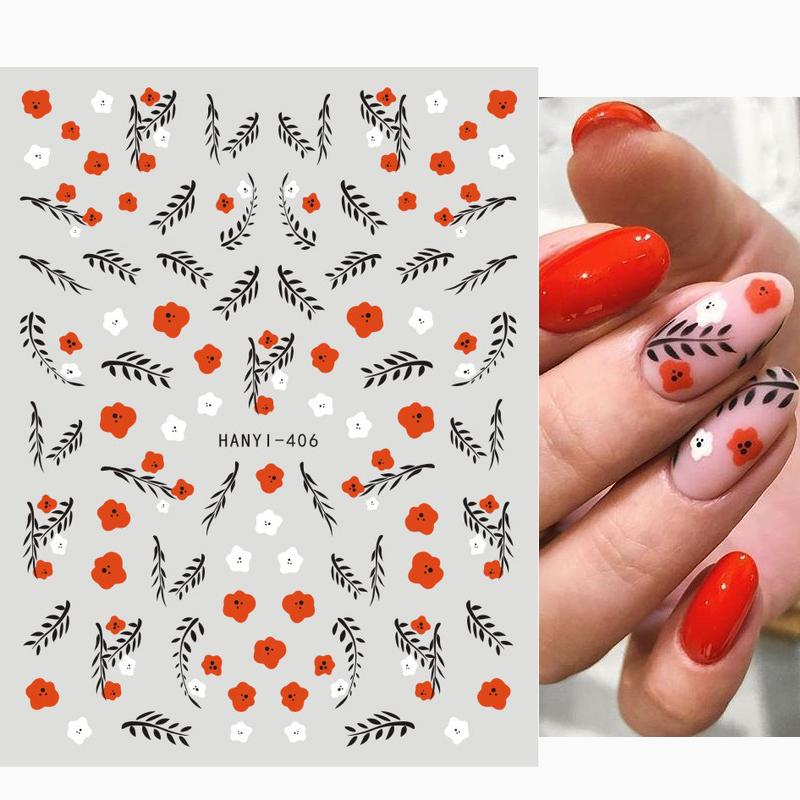Zurück Kleber Aufkleber 3D Nagel Aufkleber Schwarz Weiß Geometrische Zeichnungen Designs Nagel Aufkleber Dekoration Für Nail Art Schönheit