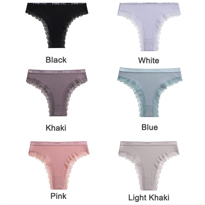 M-2XL Women Lace Briefs Sexy Low Rise Hollow Out Panties Female Letter Belt Brazil Underwear Girls Plus Size Panty Lingerie New
