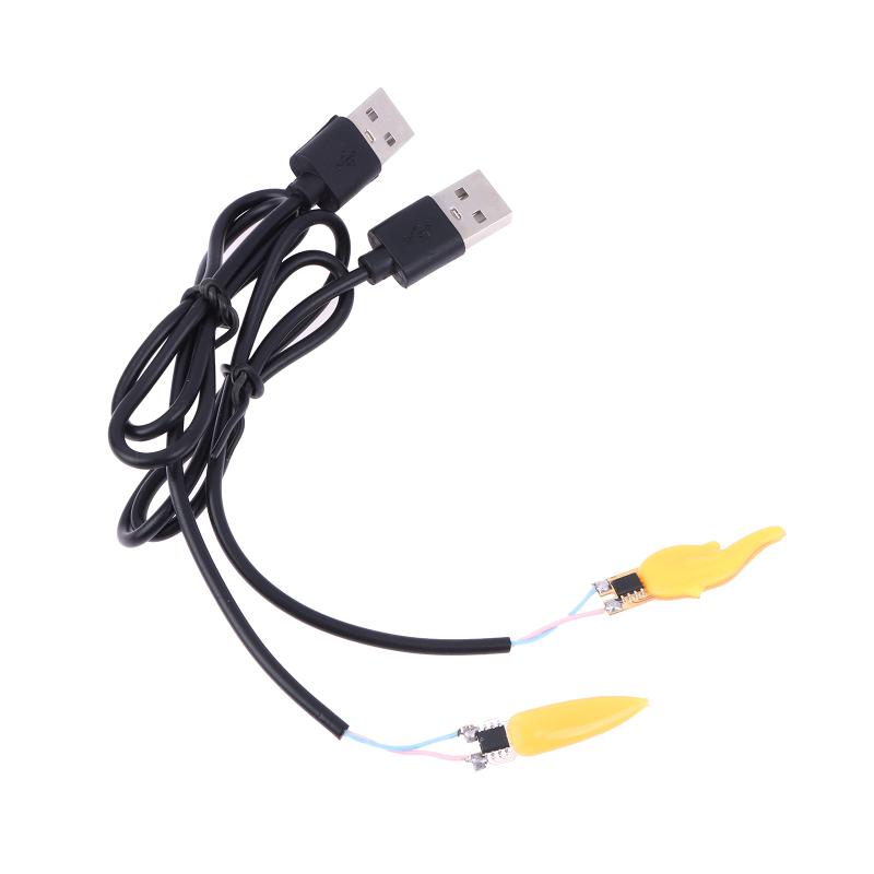 USB Interface DC5V 1800K LED Flash Candle Light Edison Flame Filament Table Lamp for Events Parties