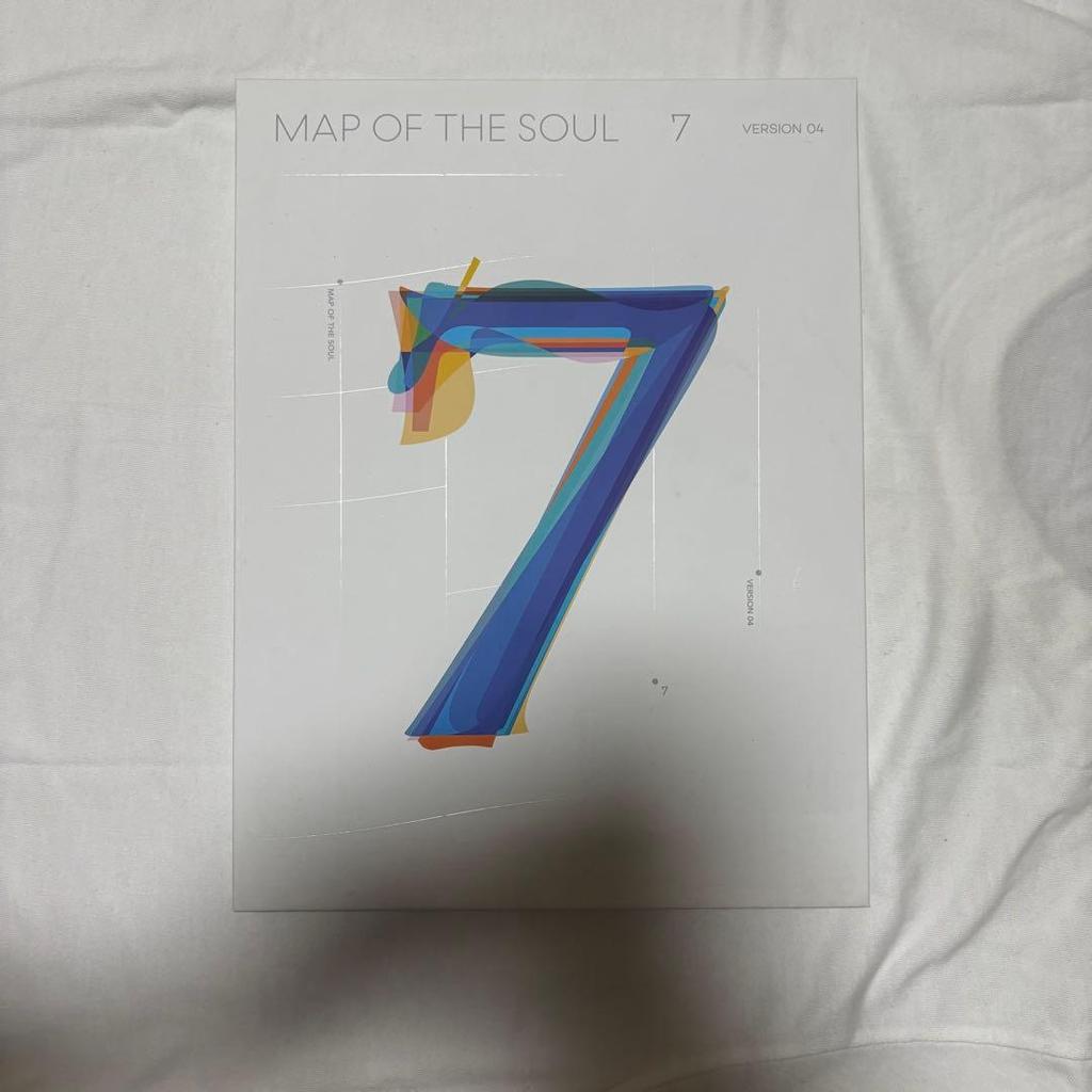 [USED] MAP OF THE SOUL 7 VERSION with Clear File