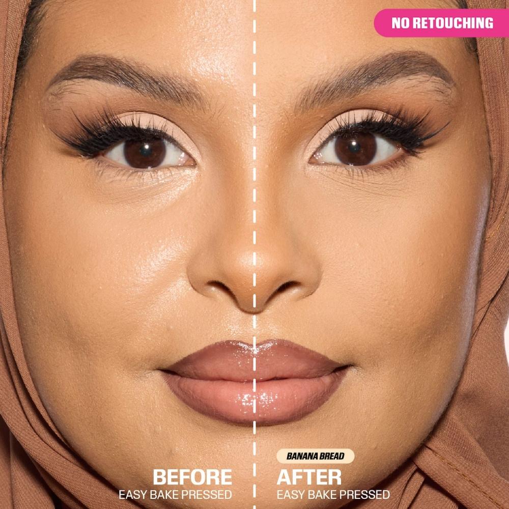 Huda Beauty Easy Bake Airbrush Matte SettinG Powder 0.29 Oz 8.5 G Banana Bread