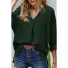 Solid Casual Loose Blouses For Women Fashion Autumn Vintage Women's Oversized Shirts And Blouses Elegant Youth Female Tops Plus Size