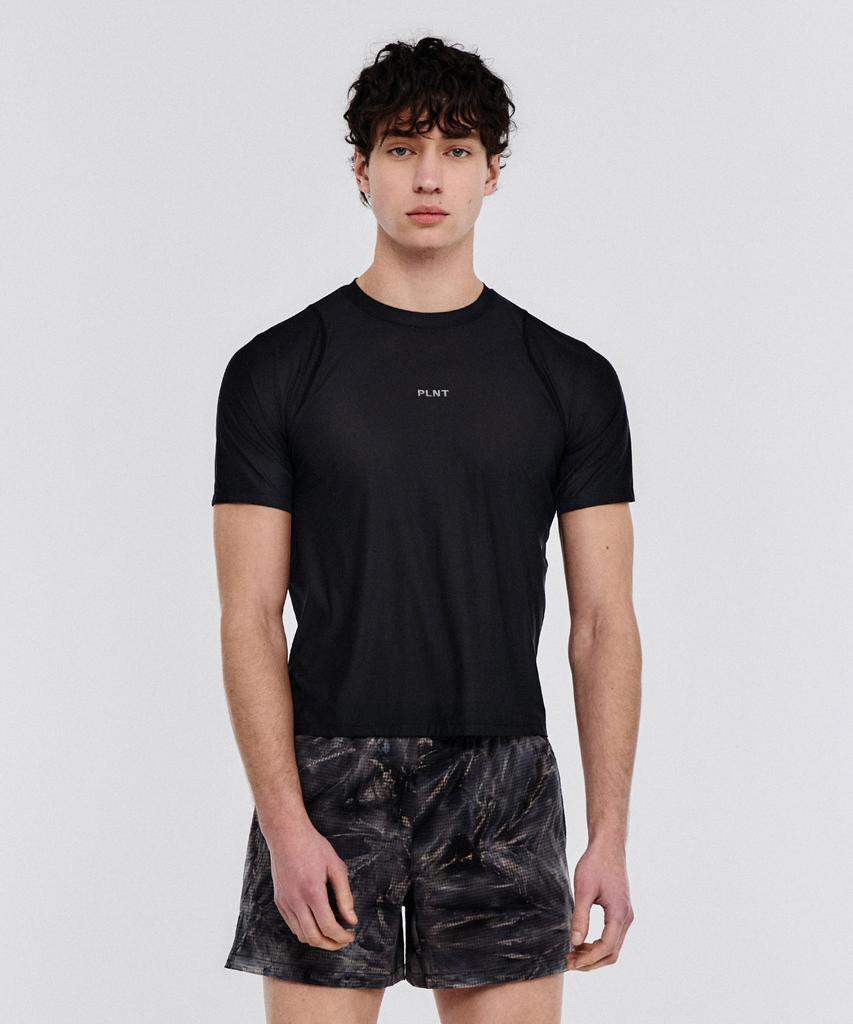 Peullaeniteu Quick Dry Performance Short Sleeve Black