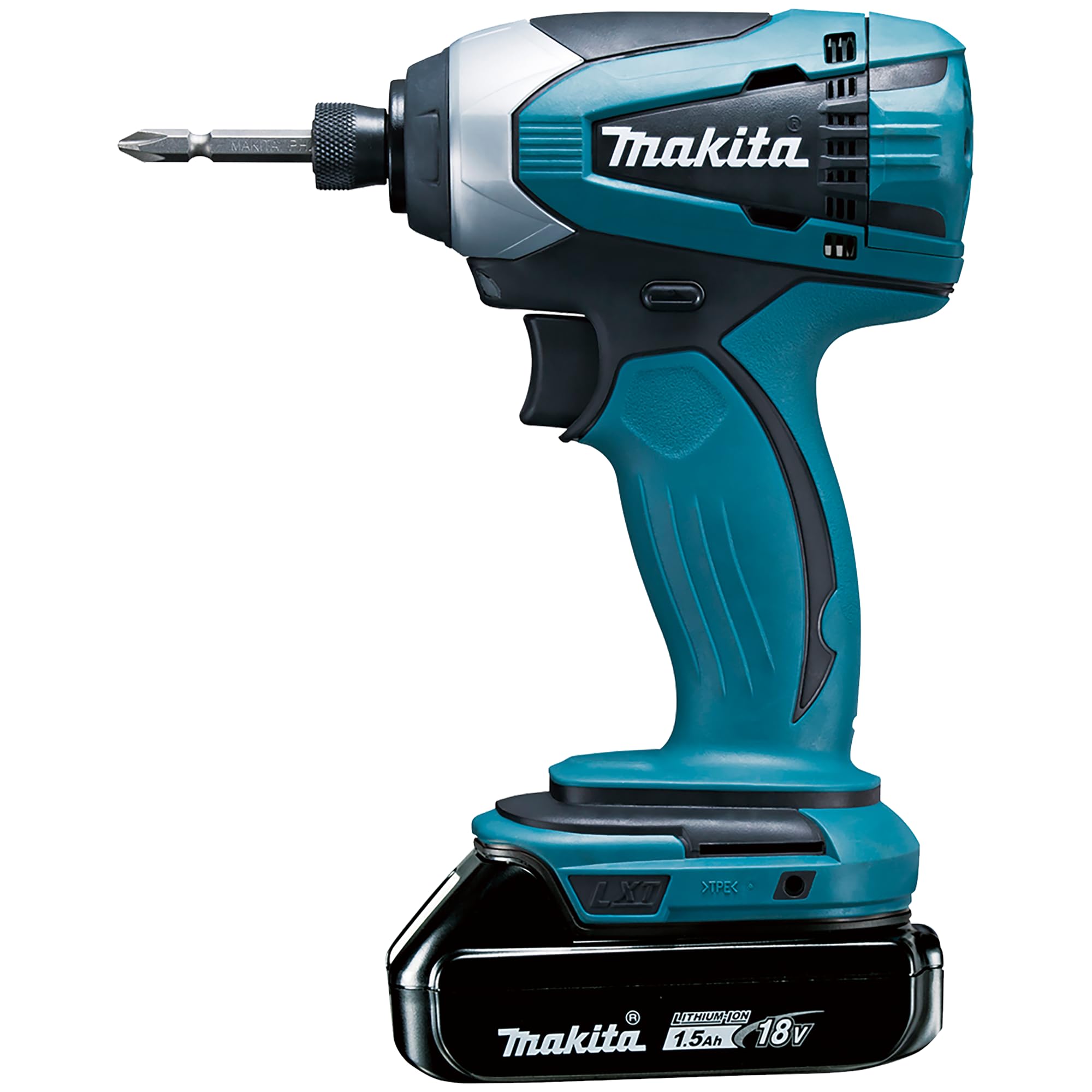 

Makita TD146DWHX Rechargeable Impact 18V with Two and Case Driver, 1.5Ah, Batteries, Charger, синий