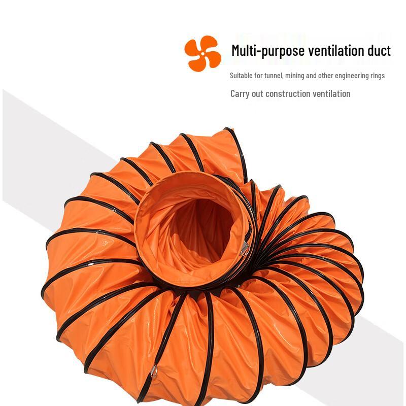 PVC Rozwijany Płócienny Przemysłowy Kanał Wentylacyjny