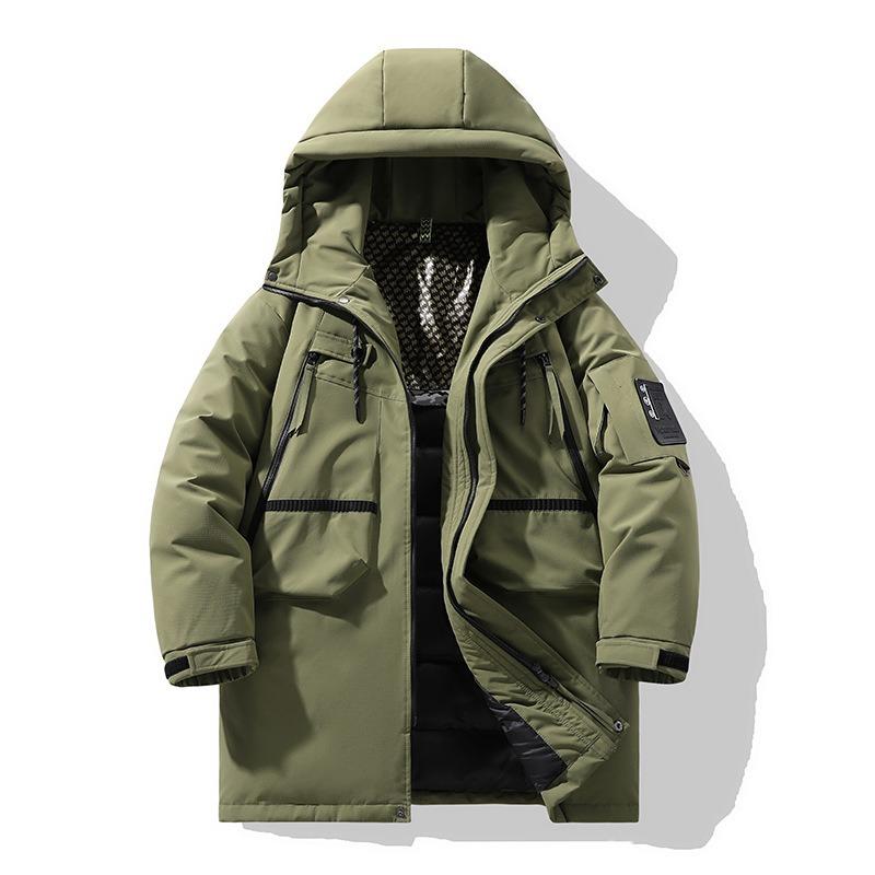 Winter down jacket versatile thickened couple