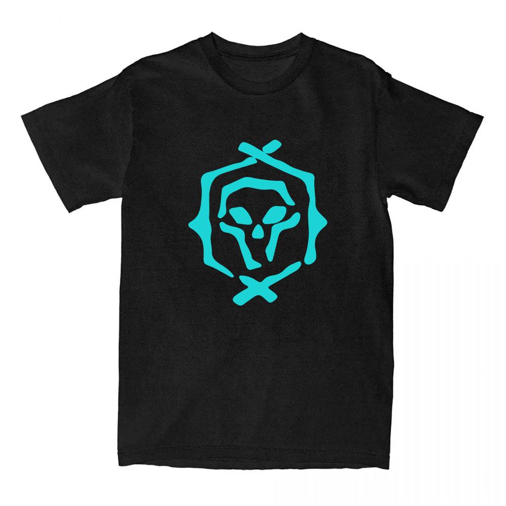 

Women Men Clothing Sea of Thieves Game Print T-shirt Loose Short Sleeve Summer O-neck Tshirts Cotton Unisex Streetwear T Shirts S разноцветный