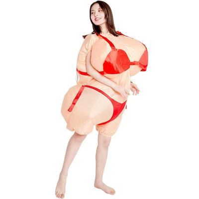 Hawaiian Style Sexy Bikini Inflatable Clothes, Adults