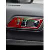 Airspeed fibră de carbon mânere interioare uși bol decorativ pentru Ford Mustang autocolante pentru mașină-styling 2015 2016