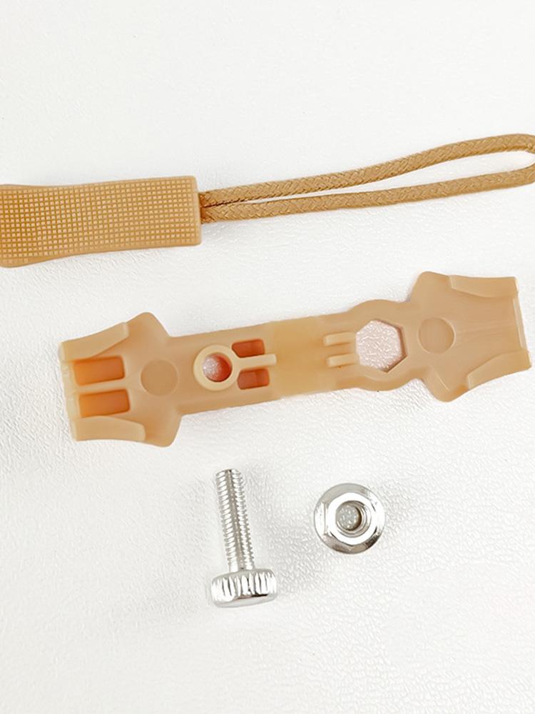 3Pcs Zipper Repair Tool for Universal Replacement of No.8 Zipper Backpack Jacket, Clothes Tool Free Detachable Zipper Closure