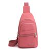 Chest Bag Women's Fashionable Small Backpack Large Capacity Versatile Shoulder Bag Portable Travel Chest Crossbody Bag Multi-layer Printed Armpit Bag