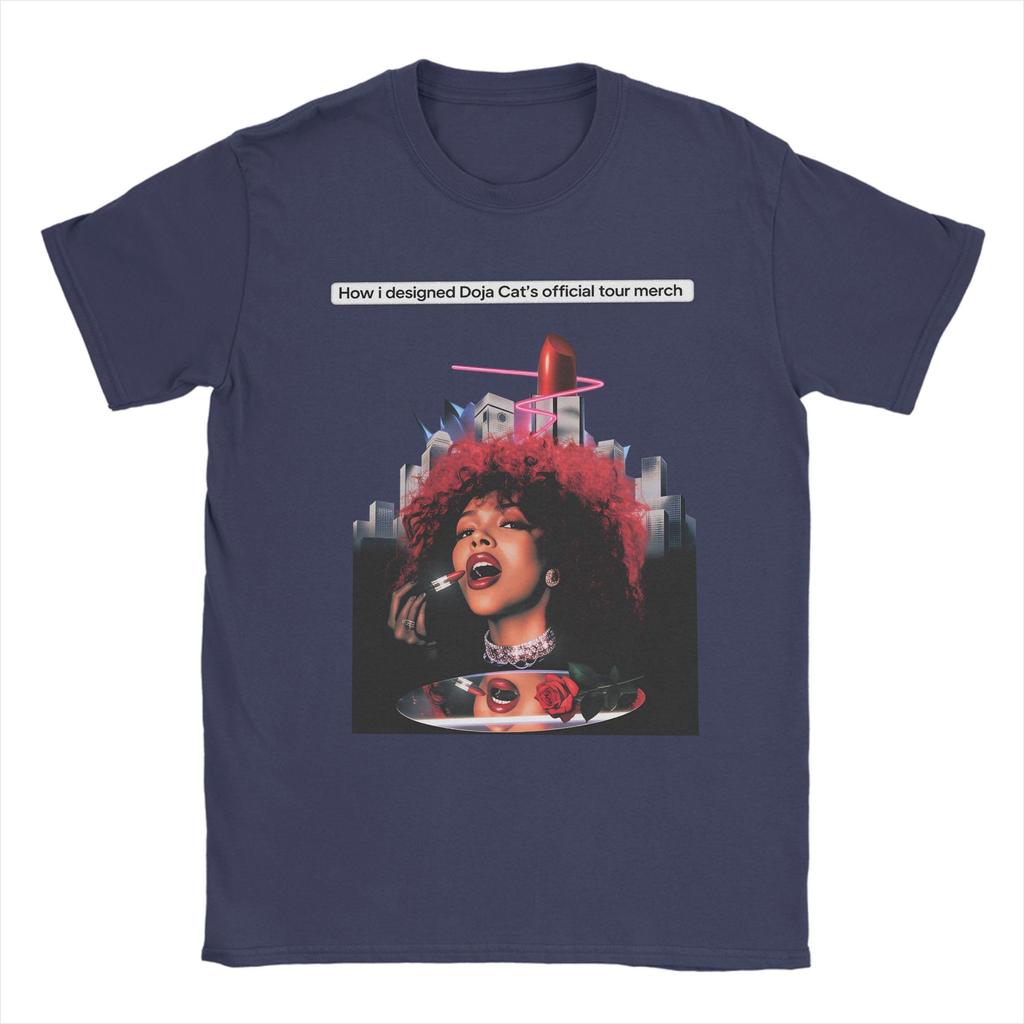 Doja Cat Tour Ma Vie T Shirt Beach Trendy Cool TShirts Couple Cotton Crew Neck 4XL 5XL 6XL Clothes Short Sleeve Basic Tshirt
