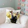 T-Tengens Uzuis Case Plush Fabric Soft Pillowcase Double Sided Print Cushion Cover Household Gifts