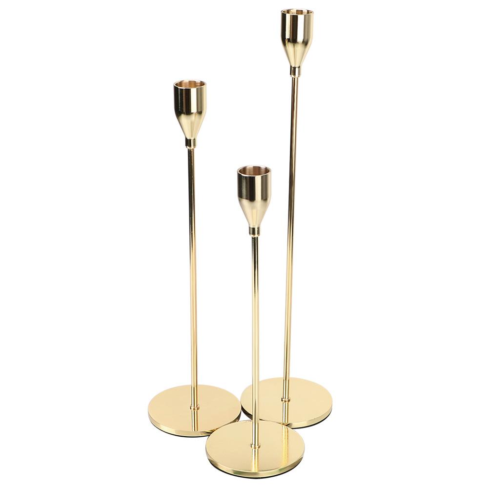 

Домашний декор Изысканный подсвечник Роскошный подсвечник Канделябр Настольные металлические подсвечники Модная свадебная подставка для свечей