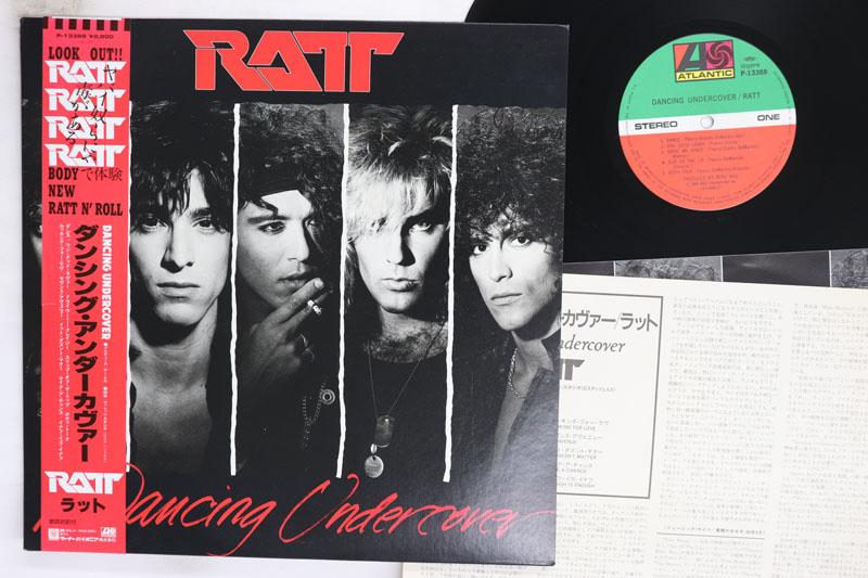 

LP Пластинка RATT Dancing Undercover P13388 ATLANTIC 1986 Япония Оби Металл Б/У