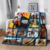 1pc Time Super Horse Secretariat Triple Crown Home Decor Blanket Perfect for Couch, Bed, Travel .W014