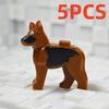 MOC City Animal Building Block Figures Eagle Owl Panda Parrot Seagull Penguin Zoo Fram Horse  Pig Accessories Bricks Toy Gift