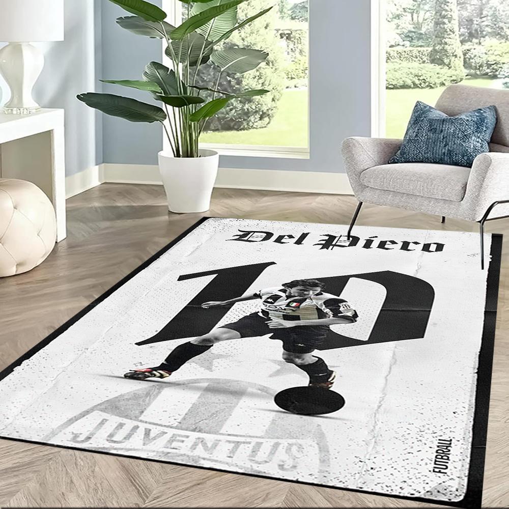 Juventus Floor Rug Office Rug Perfect For Game Room Foyer Outdoor Kitchen Antislip Rug Anime Office Decor Luxury Gift For Birthday Christmas Wedding