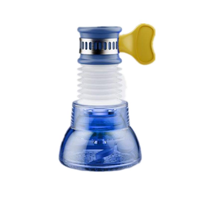Universal Faucet Spray Head Extender with Anti Splash Nozzle Rotating Telescopic Water Saving Aerator