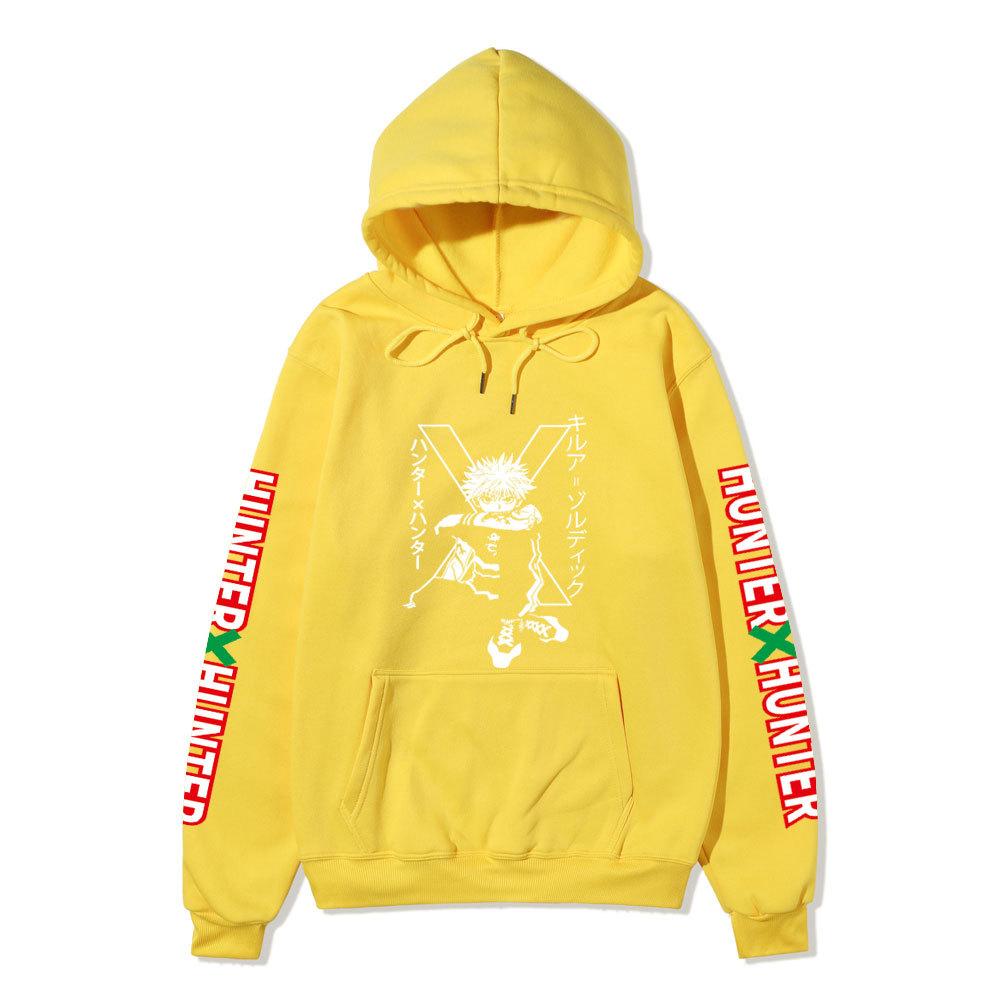 Hunter Killua Zoldyck Graphic Printing Sweatshirts for Fans Casual Long Sleeve Men/Women Clothing Sudaderas Hip Hop Hoody