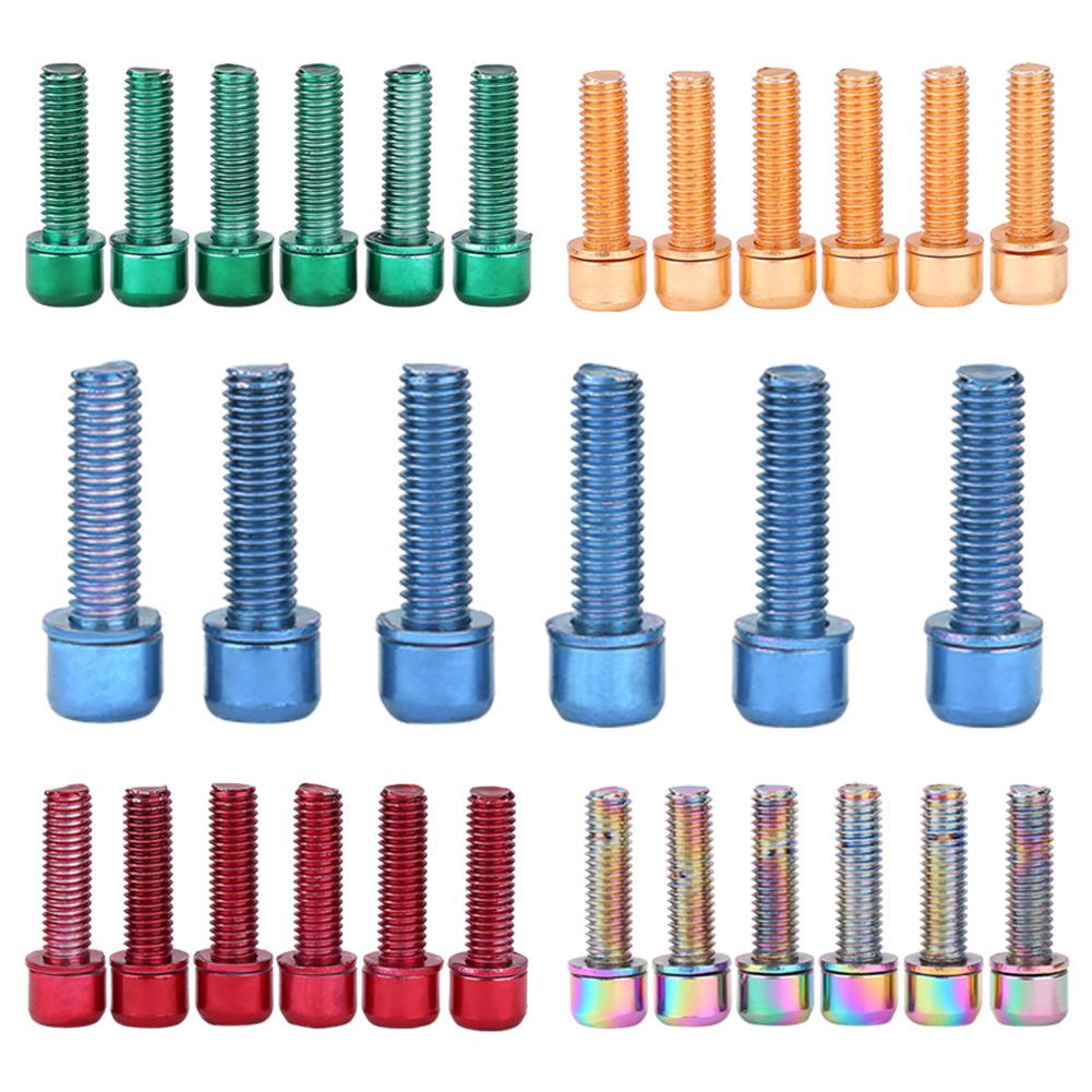 50Pcs Bike Water Bottle Rack Screw M5 Hex Socket Tapping Screw Bolts Stainless Steel Material for Bike Water Bottle Cage Holder Bracket
