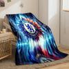 Chelsea Football Club Designed Flannel Blanket for Bedroom, Living Room, Sofa, and Nap