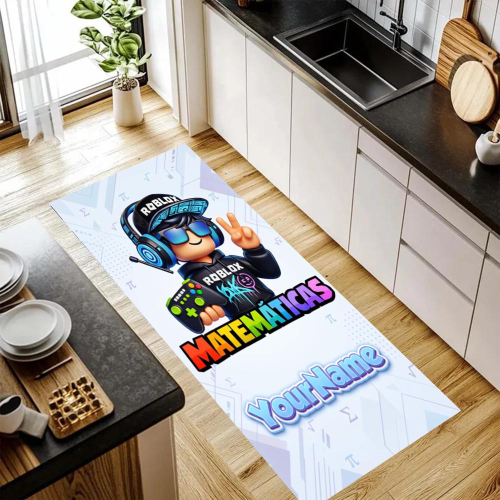 Roblox Customize Your Name Kitchen Rug Runner Rug Laundry Mat Hallway Entryway The Best Gift Choice