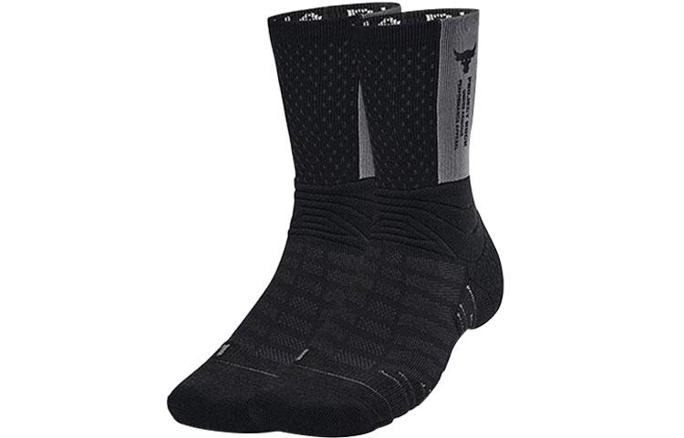 Носки Under Armour Project Crew Унисекс 1 пара Черный 1362566-002 XL