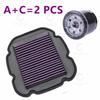 High Flow Motorcycle Air Filter For Suzuki DL650 V-Strom XT Adventure V-Strom650 2004-2024 DL1000 DL1000SE 02-10 Intake Cleaner