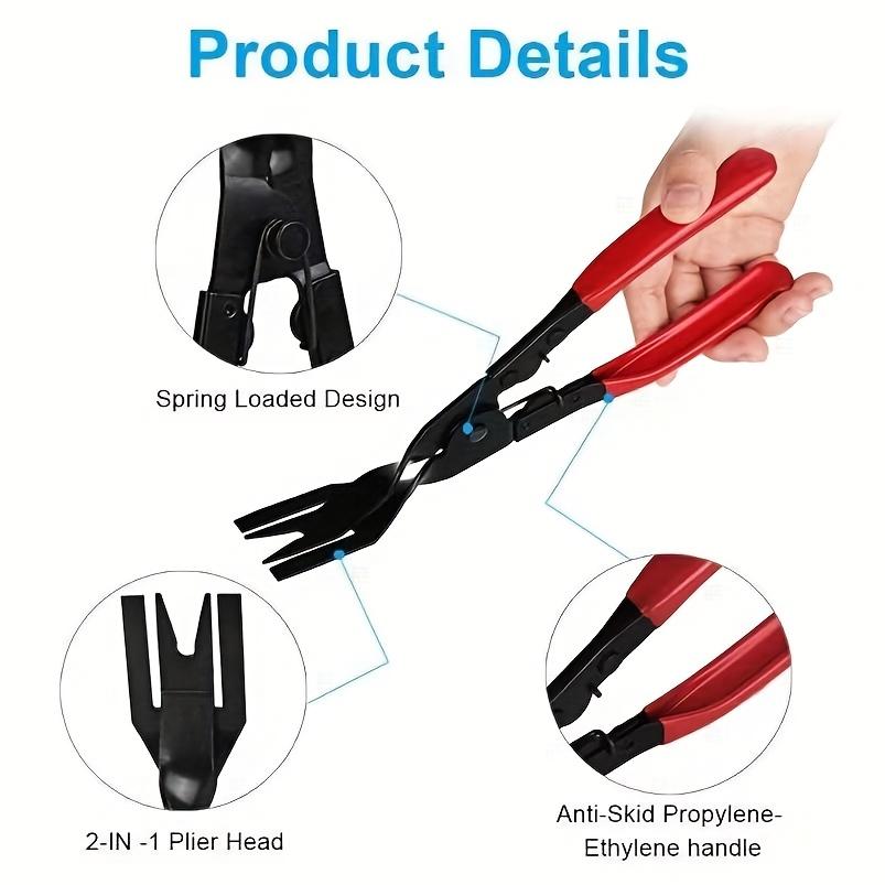 19pcs Car Stereo Installation Tool Set Interior Door Panel Clip Removal Center Console Pry Bar Screwdriver Car Jacking Board, Without Battery