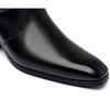 Herren Chelsea Stiefeletten Casual Lederschuhe Western Cowboystiefel Schwarz Braun Reißverschluss Hochzeit Büro Abendschuhe Herren Motorradstiefel