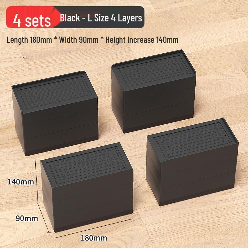 Universal Furniture Heightening Pads: Nail-Free, Stable, Moisture-Proof for Tables & Chairs