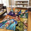 One Piece Carpet for Living Room & Bedroom, Home Decor Cool Movie Mat & Play Floor Mat -HE36