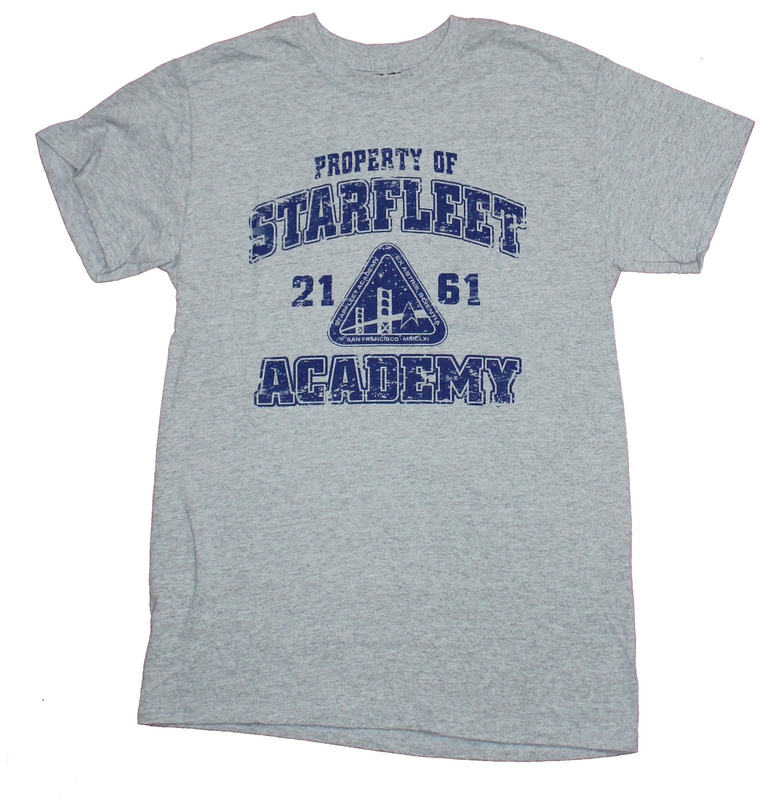 Star Trek Mens T-Shirt - Property of Starfleet Academy 2161 Triangle Logo XXL