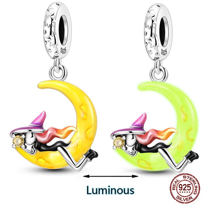 Charm Copper Original Butterfly Firefly Pink Bow Coloured Charms Beads Fit Pendants Bracelet Birthday Diy Jewelry Collection