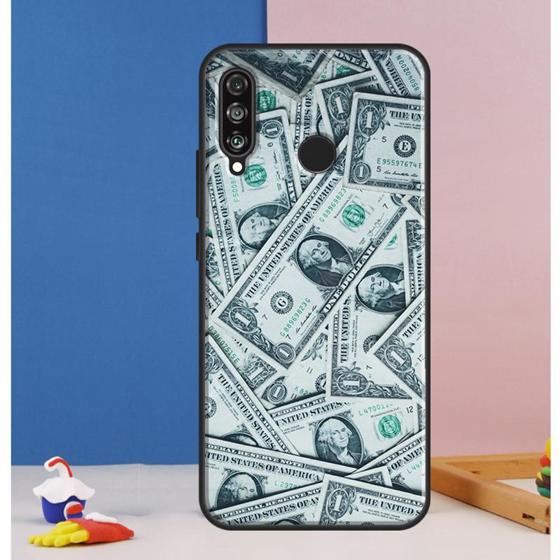Banknote Dollar Cash Money Case For Huawei Nova 10 9 SE 8i 11i 12i 12s Y60 Y61 Y70 Y90 Y72 Y73 Y91 P60 Pro P30 P40 Lite