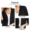 Versatile Women's Knit Cardigan Sweater - Simple, Short Jacket for Spring and Autumn