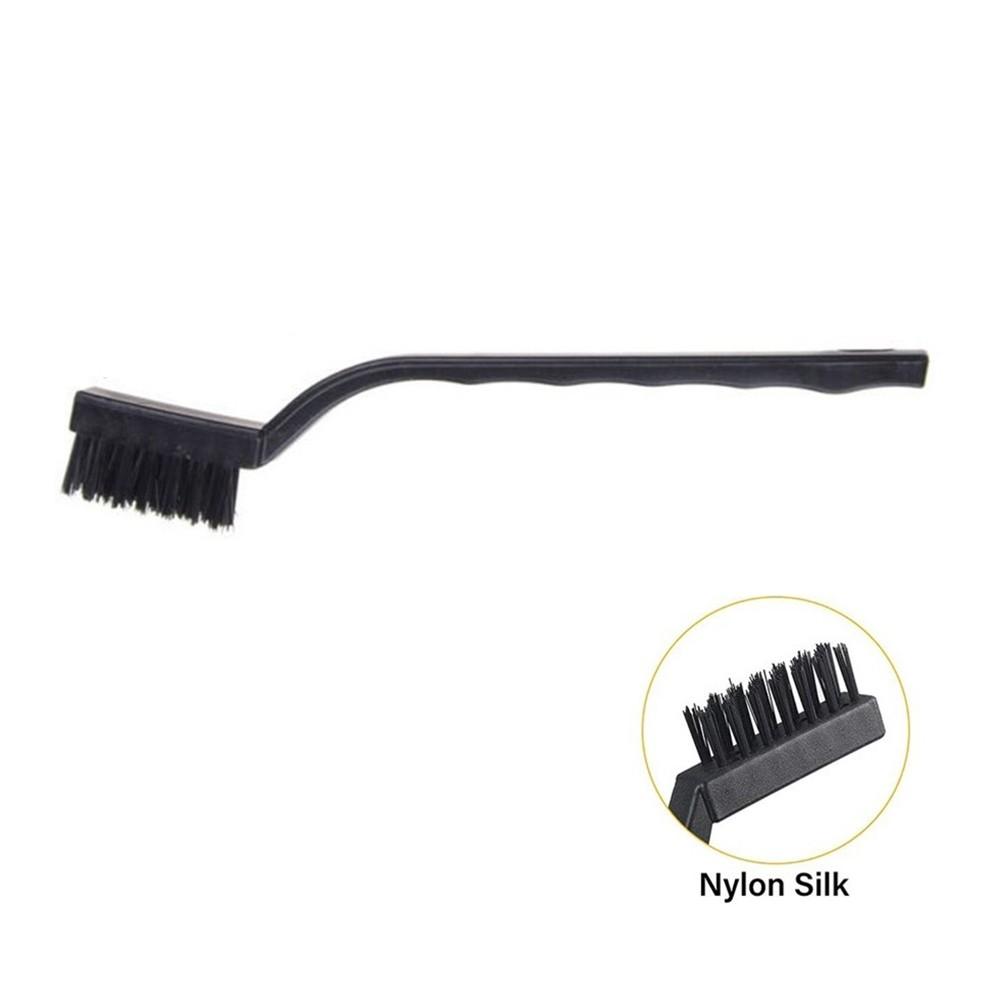 Wire Brush Cleaning Hand Tools Mini Plastic Handle