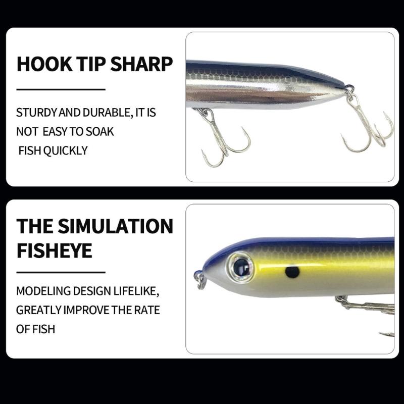 Top Fishing Attractor With Swimming Motion High-Detail Tone Improved Durability Saltwater Freshwaters Use