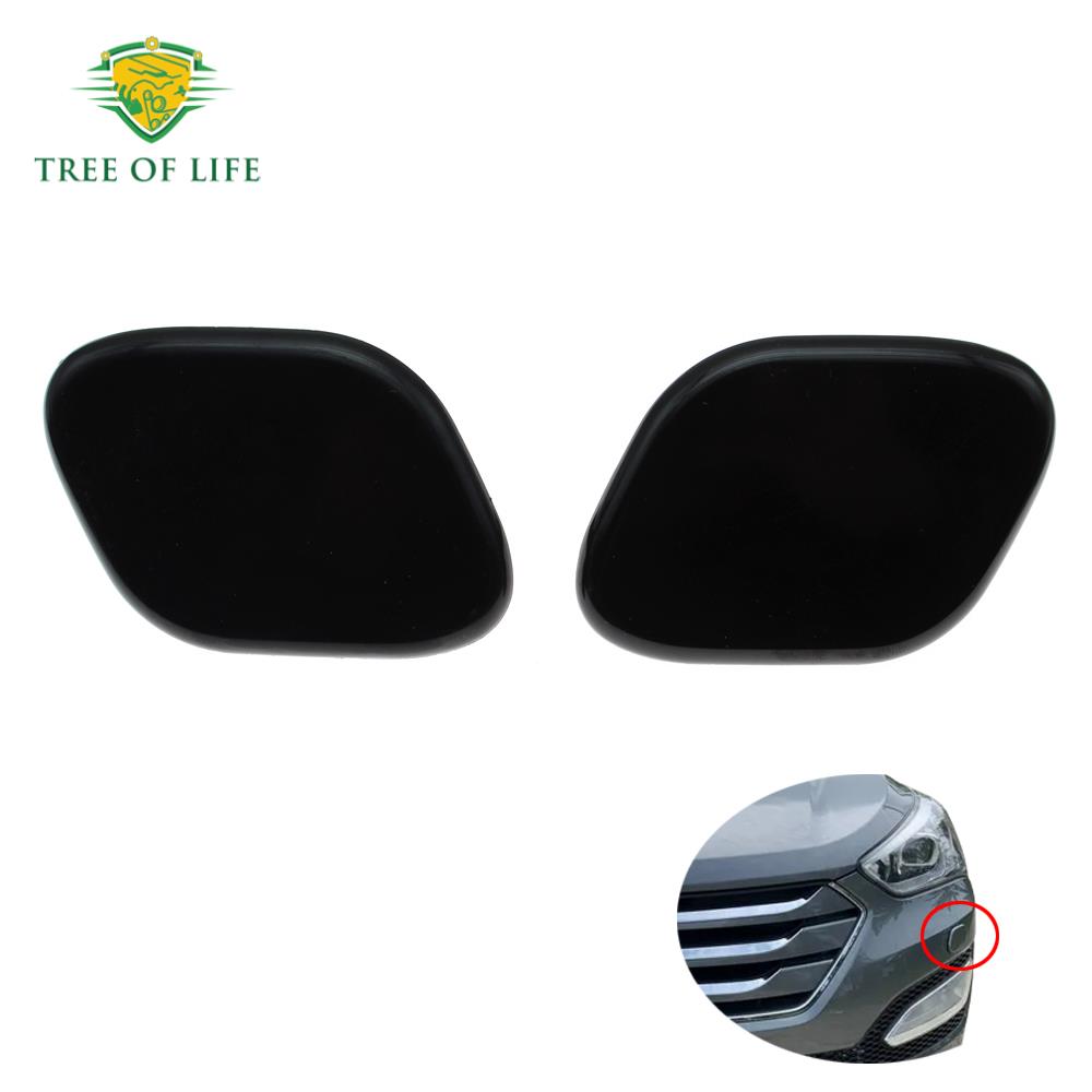 For Hyundai Santa Fe 2013 2014 2015 2016 Front Bumper HeadLight Washer Spray Nozzle Cleaning Pump Actuator Cover Cap 98671B8000