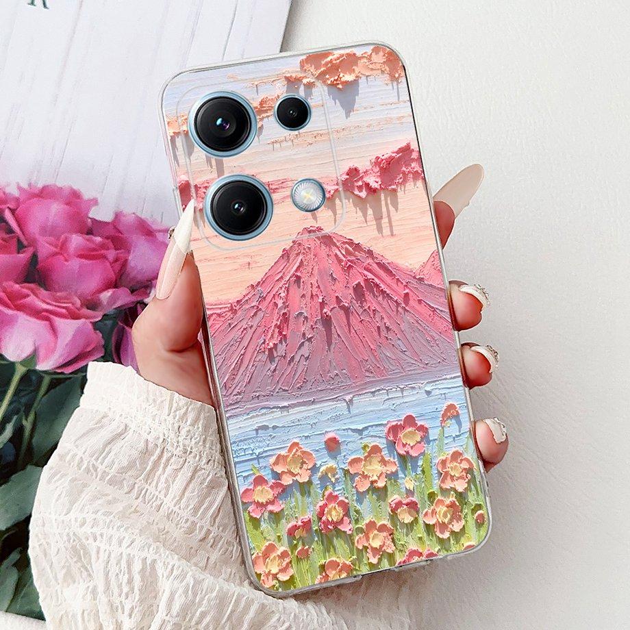 Soft Clear Silicone Back Cover For Xiaomi Redmi Note 14s 14 Pro 4G Phone Case Marble Gothic Couple Capa For Redmi Note 14 Europe