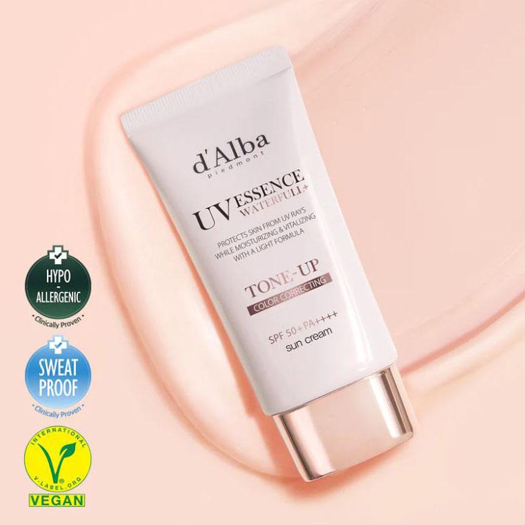 d'Alba Waterfull Creme Solar Tonificante FPS 50+ PA++++ 50ml