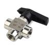 304 Stainless Steel Ball Valve BSPP G1/2 High Pressure