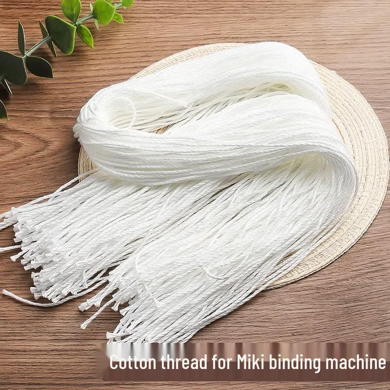 SUNWOOD 9021X Cotton Thread for Automatic 3-Hole Binding Machine CN plug (adapter included)