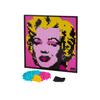 Lego Marilyn Monroe di Andy Warhol