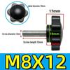 Adjustable Plum Blossom Plastic Head Star Handle Screw Bolt