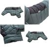 S-4XL Dog Thicken Cotton-padded Coat Pet Warm Down Jacket Windproof 4 Legs Pet Outfit Winter Greyhound Husky Chihuahua Clothes