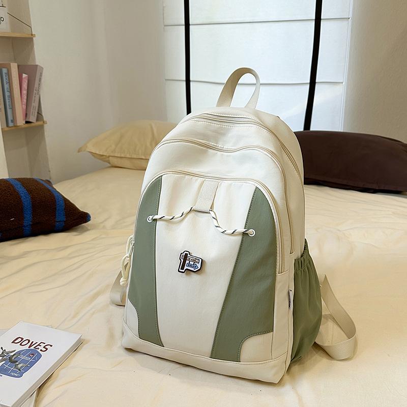 Schoolbag American retro campus schoolbag junior high school girl high school student backpack male tide large capacity travel light backpack