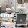 Recessed Toilet Paper Holder Brushed Nickel Toilet Paper Holder Wall Mounted Toilet Paper Holder