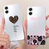 For Samsung Galaxy A07 4G Cute Flower Butterfly Cat Painted Case For Samsung A07 4G SM-A075B Soft Silicone TPU Phone Cases